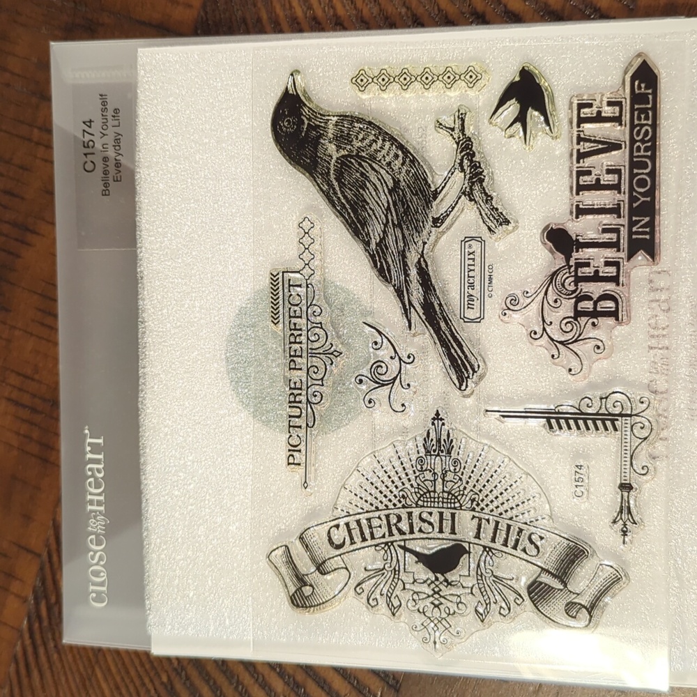 CTMH Clear Stamp Sets - ALL USED, some a lil and some a lot. - Picture 11 of 12